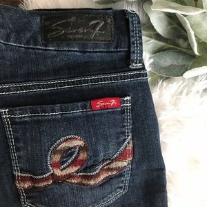 7 For All Mankind Petite Boot Cut Jeans